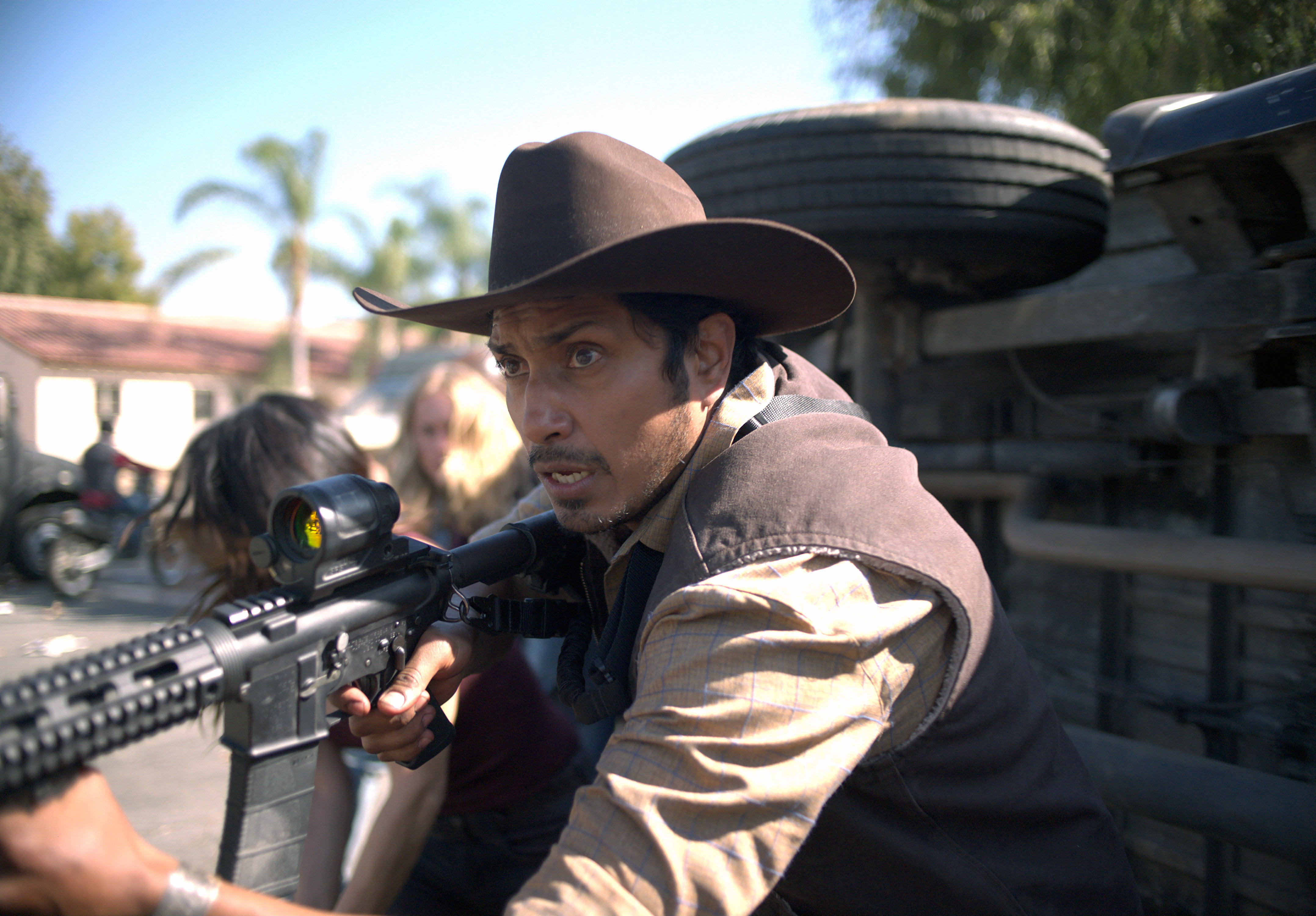 Tenoch Huerta as Juan in The Forever Purge. Courtesy of Universal Pictures