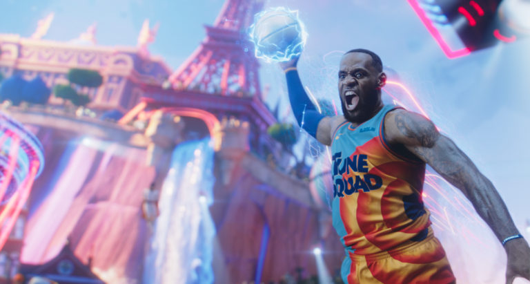 LeBron James in Space Jam: A New Legacy. Courtesy of Warner Bros.
