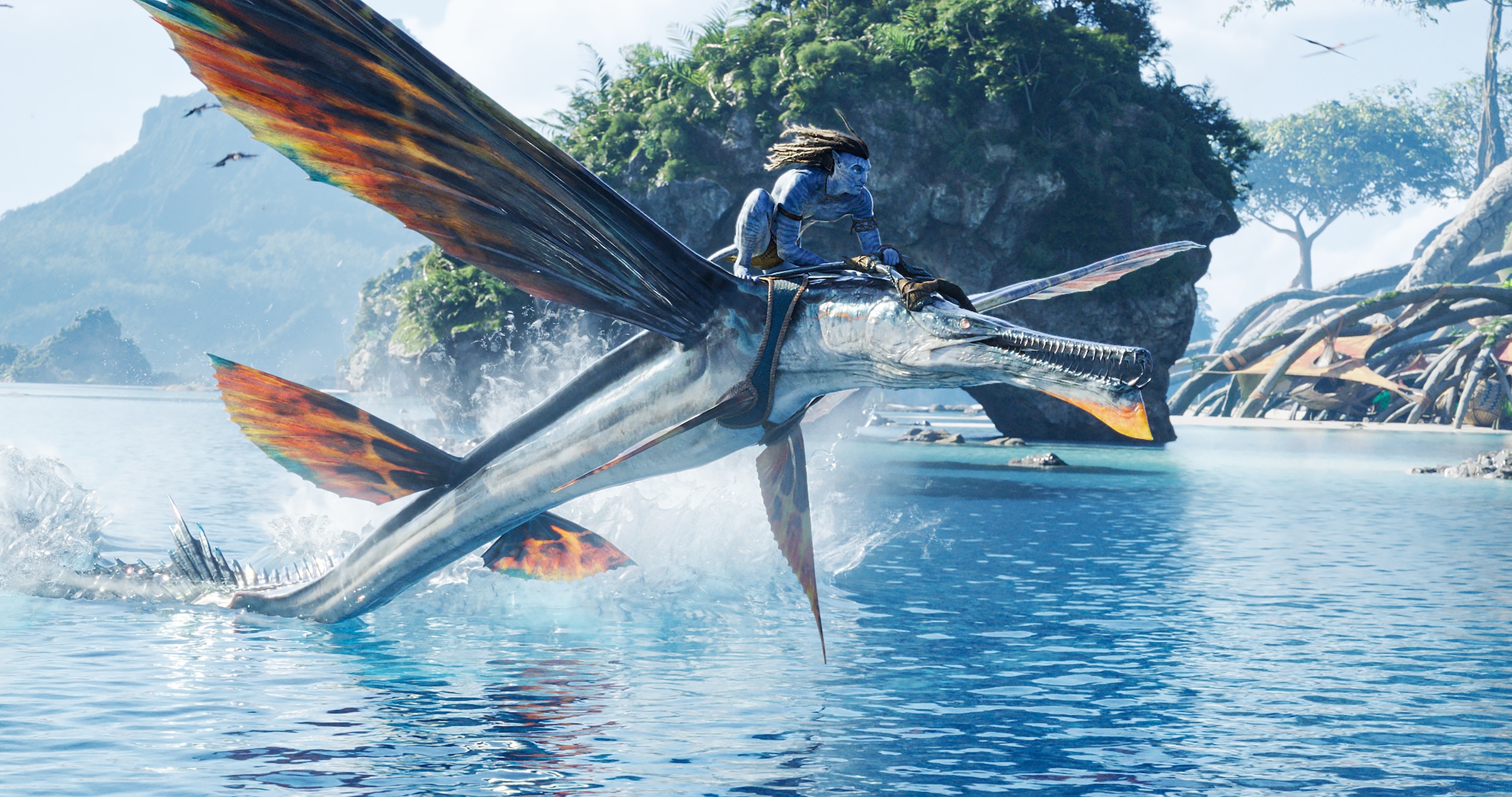 James Cameron's 'Avatar: The Way Of Water' Makes A Splash With