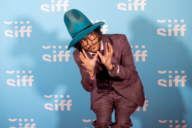 Boots Riley at SIFF 2026 Opening night - photo by Morgen Schuler